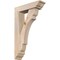 Ekena Millwork Olympic Traditional Smooth Bracket w/ Offset Brace, Douglas Fir, 5 1/2"W x 20"D x 32"H BKT0604X20X32OLY01SDF - alternate 1